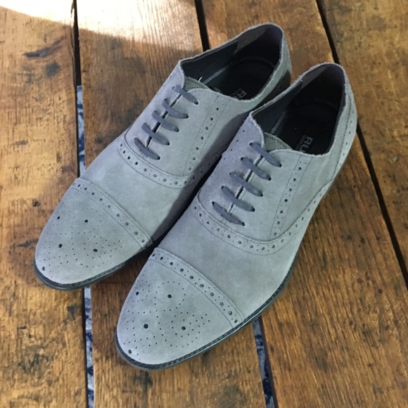 DONATED!  Gordon Rush Suede Oxfords 10.5! NEW! - Picture 4 of 8